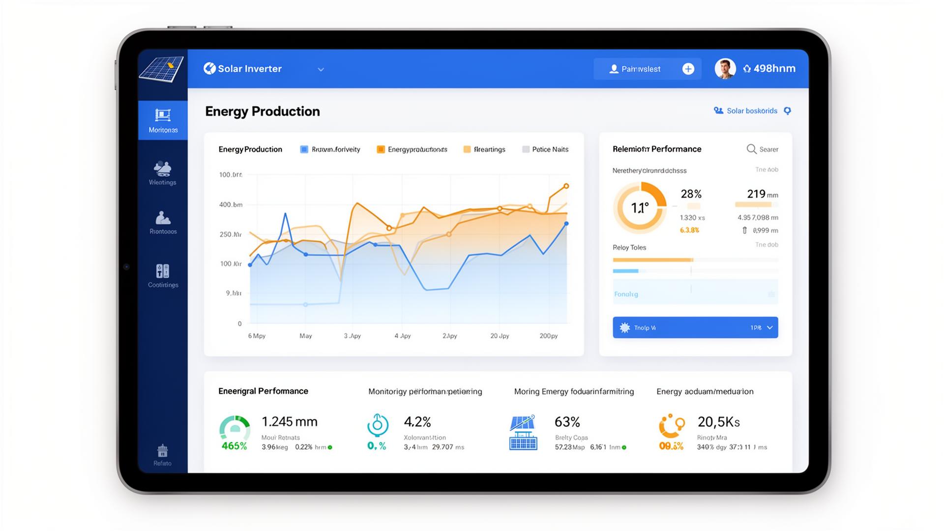 Konzeptuelle Darstellung der App-Benutzeroberfläche